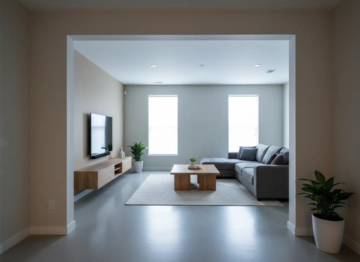 3D tour of family home interior