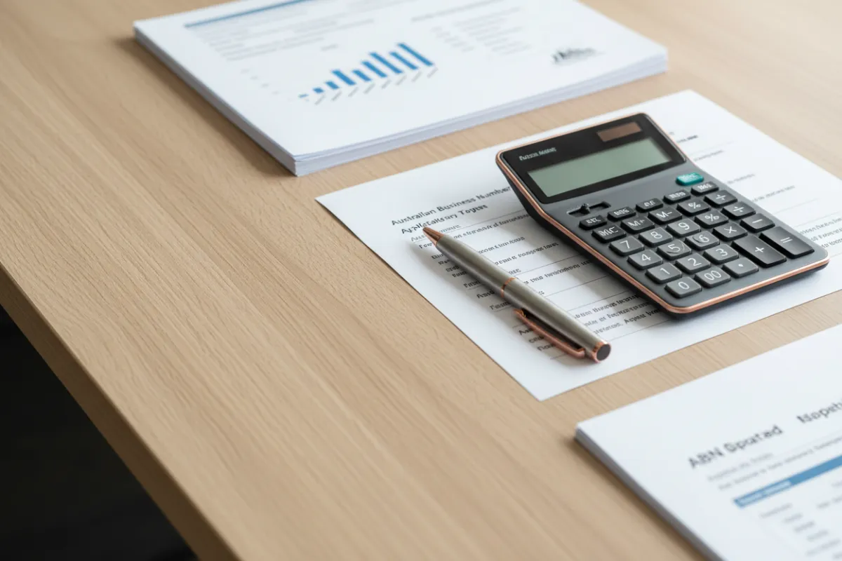 Business paperwork and ABN documentation