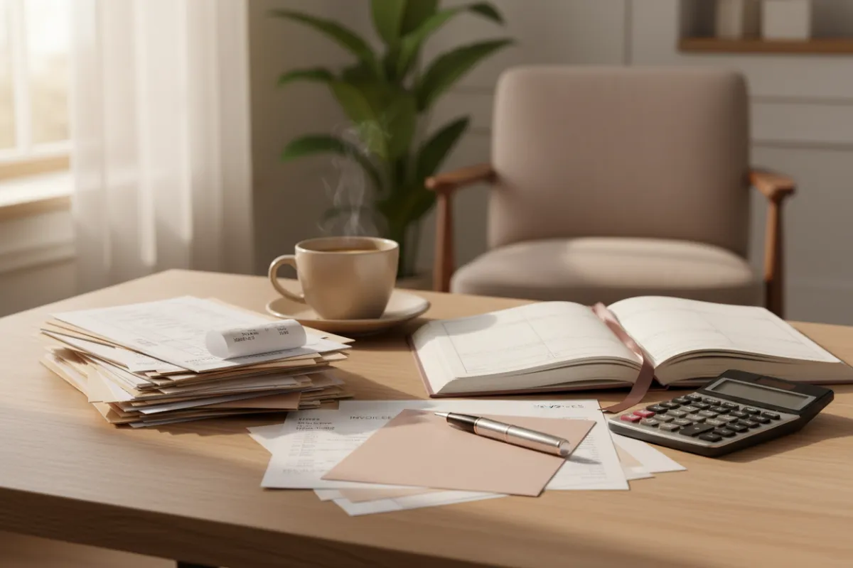 Tax professional paperwork setup