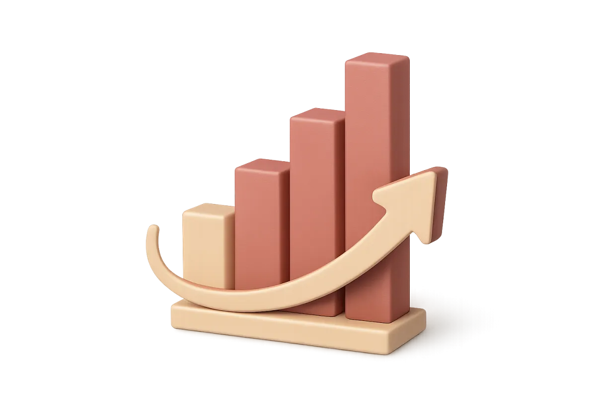 Confident professional setting up a schedule, reflecting steady demand