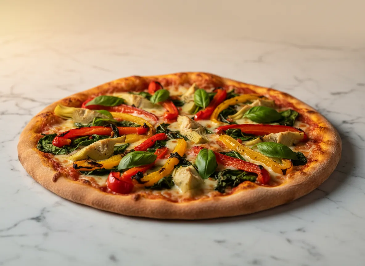 Harvest Double Slice artisanal pizza