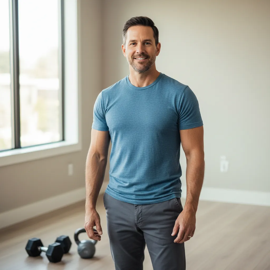 Creator of Resilient Dad, a corporate dad training in a home gym