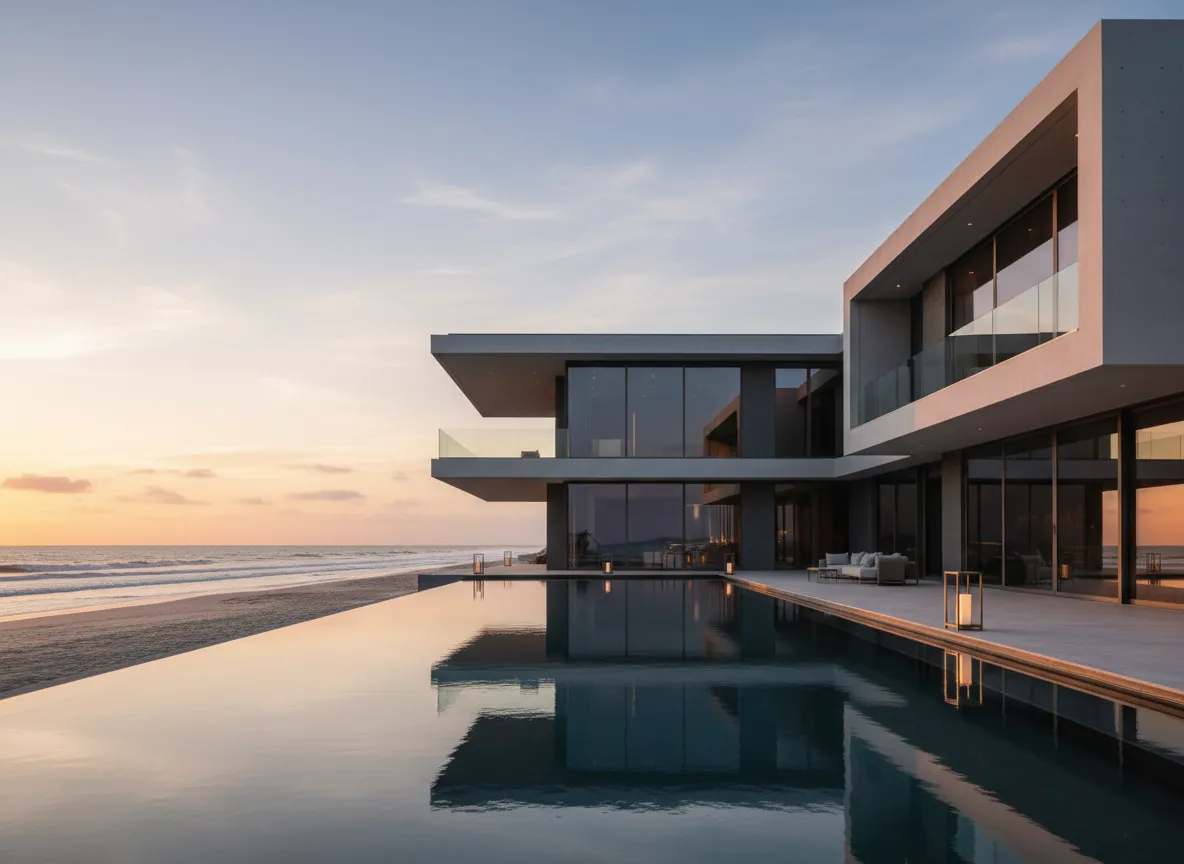 The Azure Villa exterior view