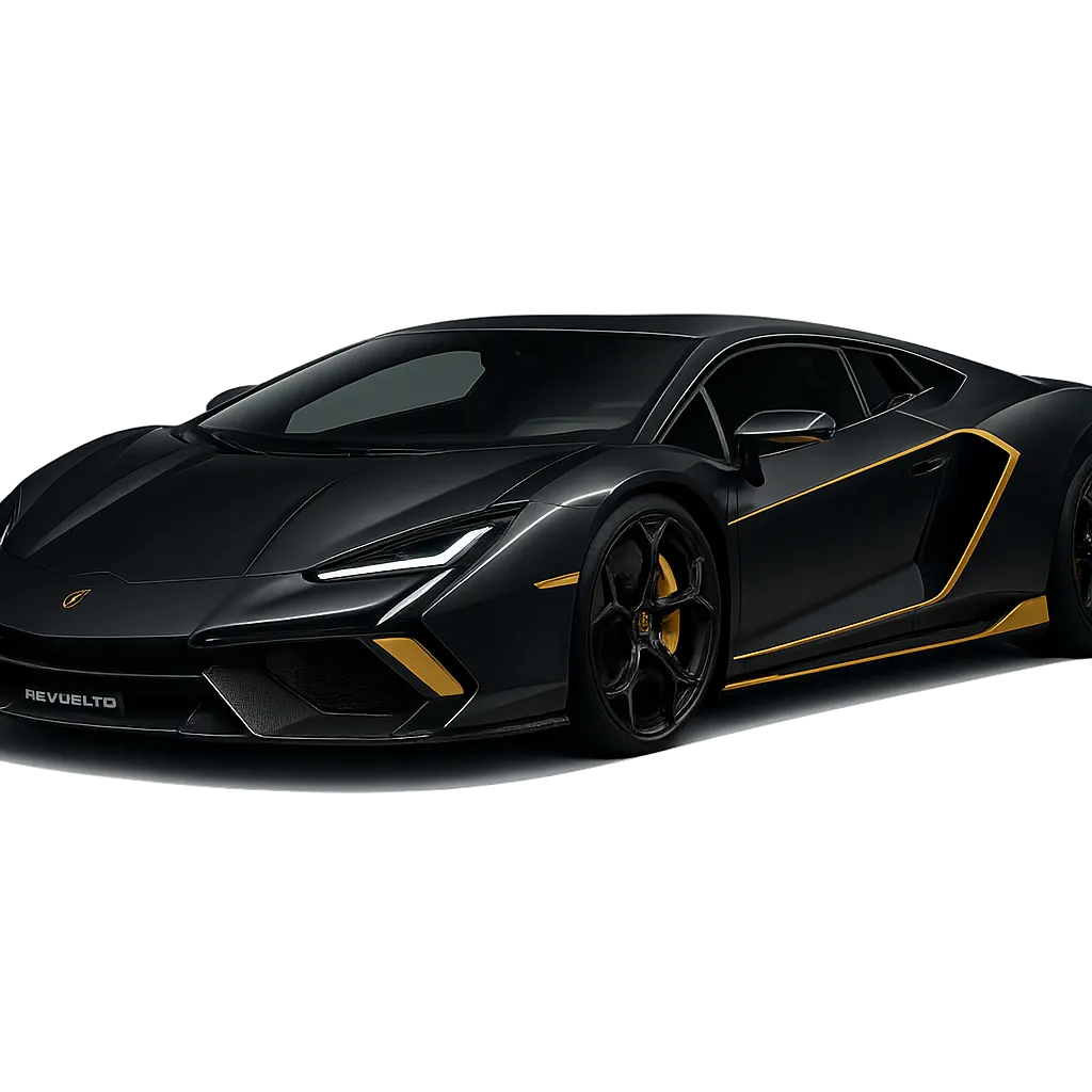 Lamborghini Revuelto Profile Cutout