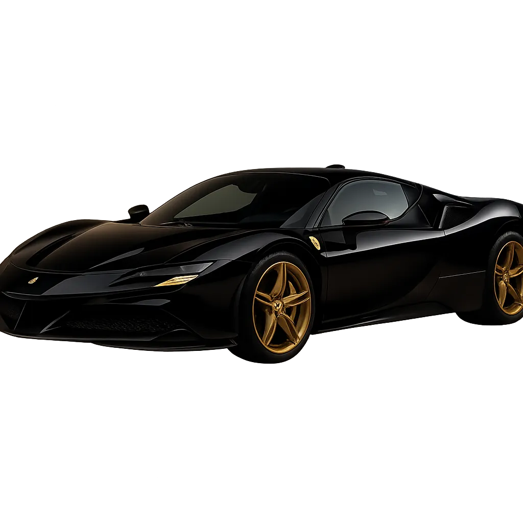 Ferrari SF90 Stradale Profile Cutout