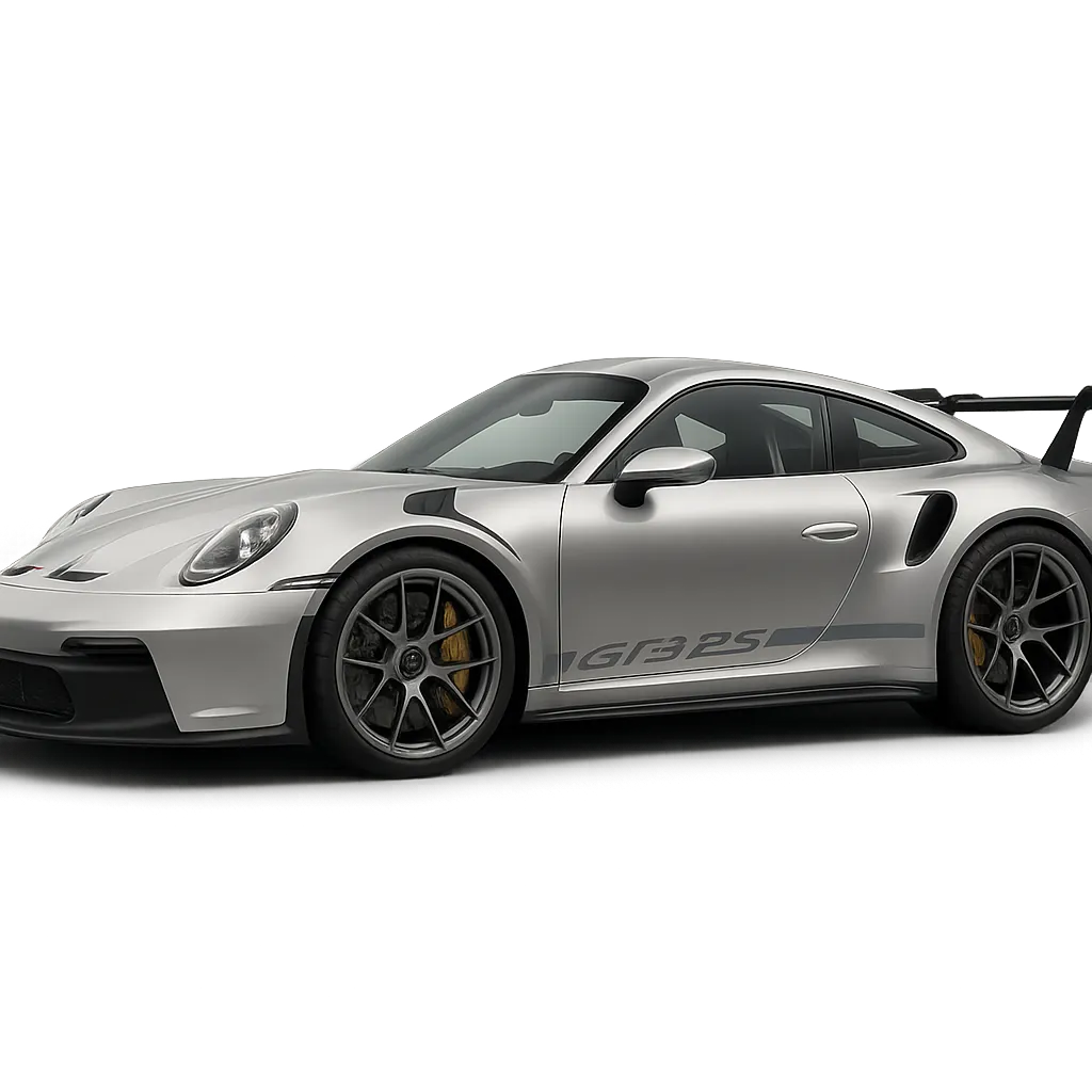 Porsche 911 GT3 RS Profile Cutout