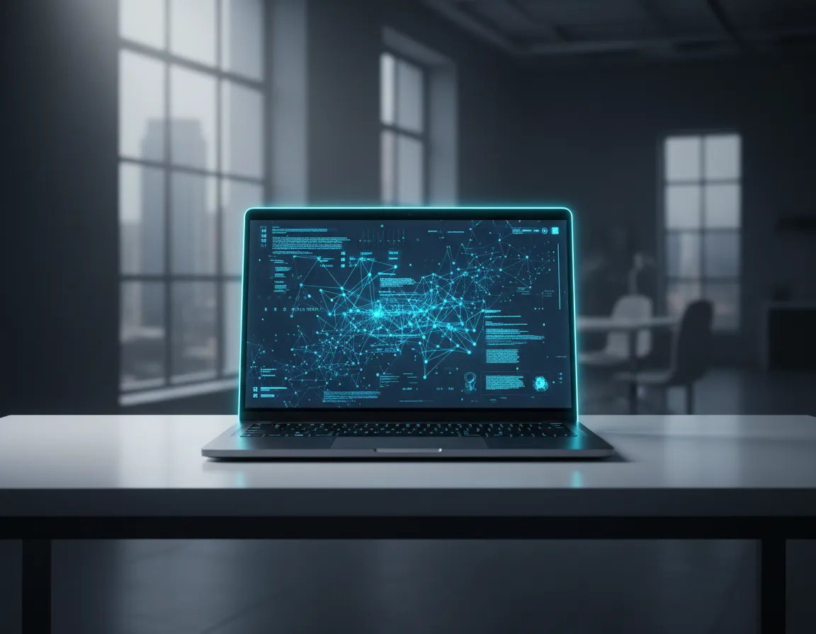 AI Consultant working on a strategy