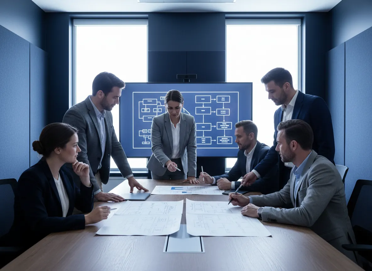 Týmová spolupráce na procesech a workshop