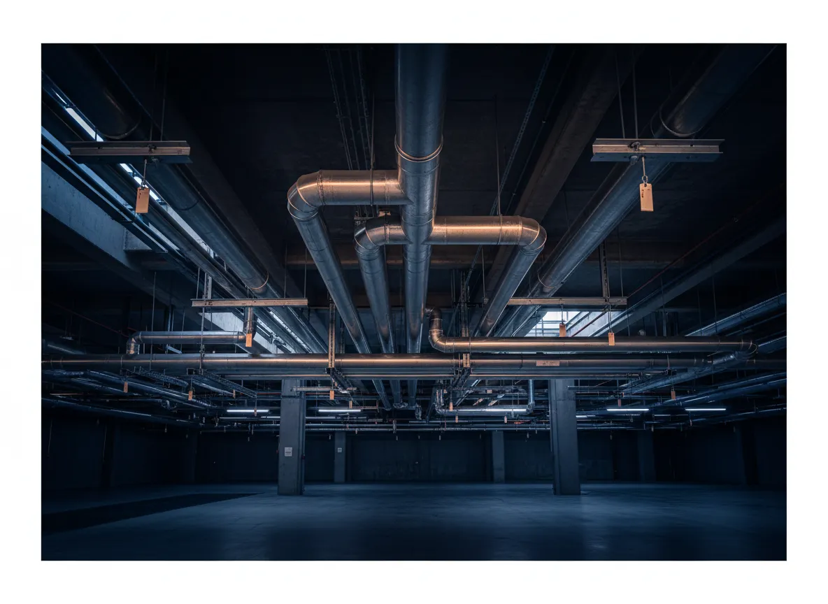 Commercial plumbing infrastructure maintenance