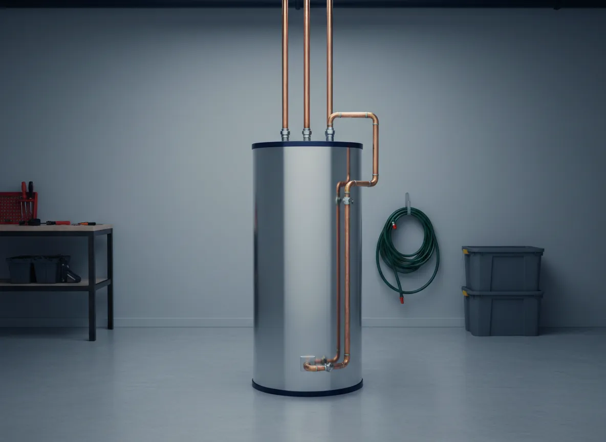 Residential plumbing system installation in North Texas