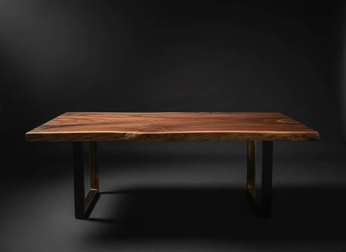 Custom woodworking furniture piece
