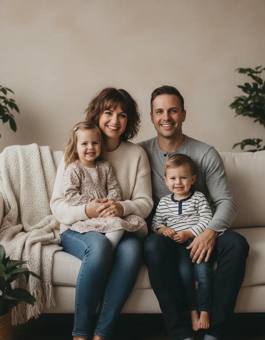 Family portrait sample by Pixelense