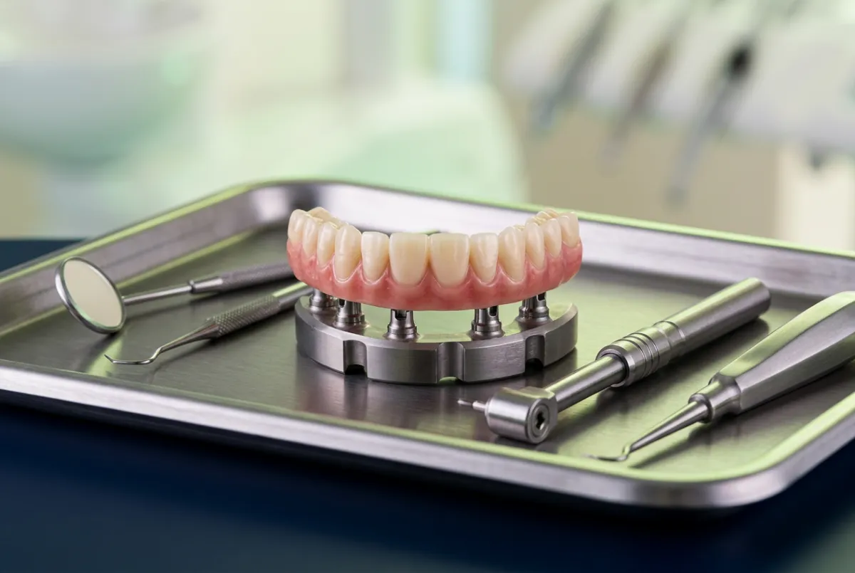 Full Arch Dental Implant Treatment Setup