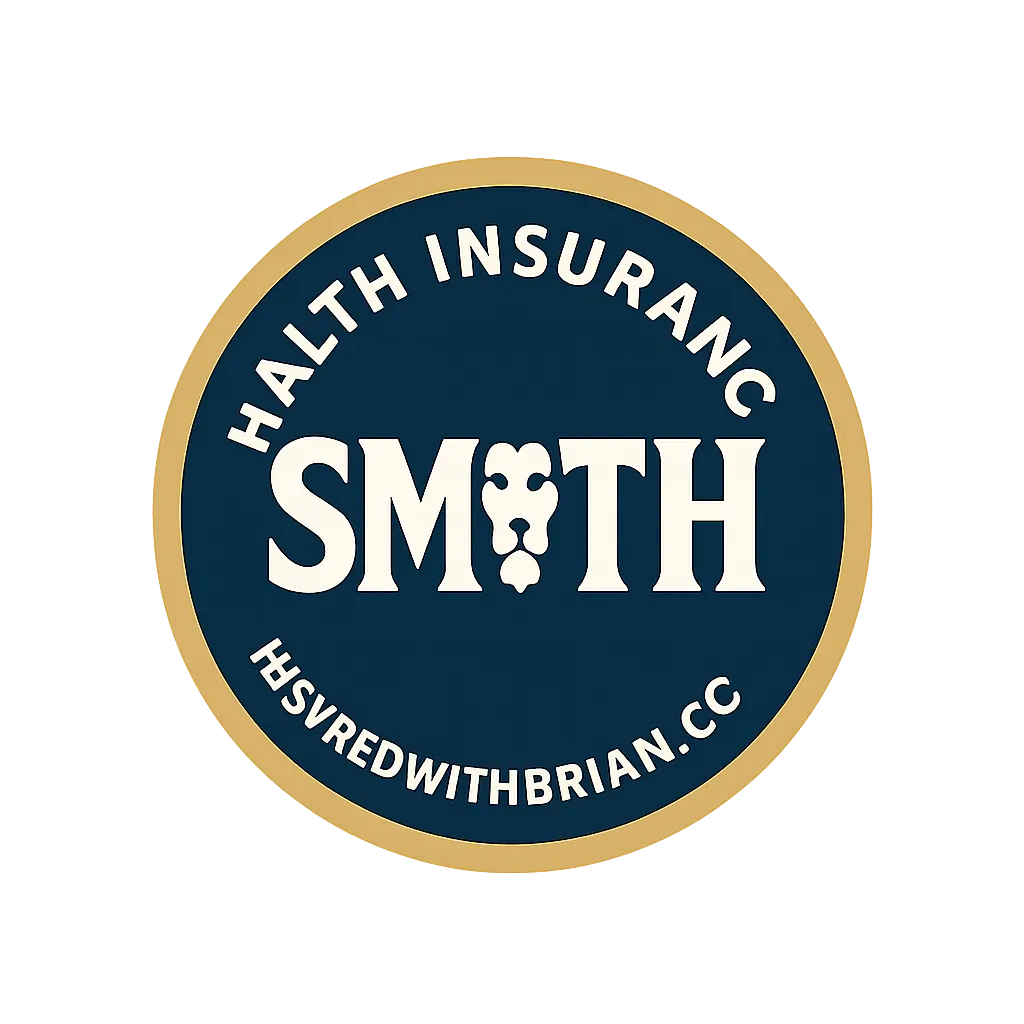 Insured With Brian Smith Badge Logo