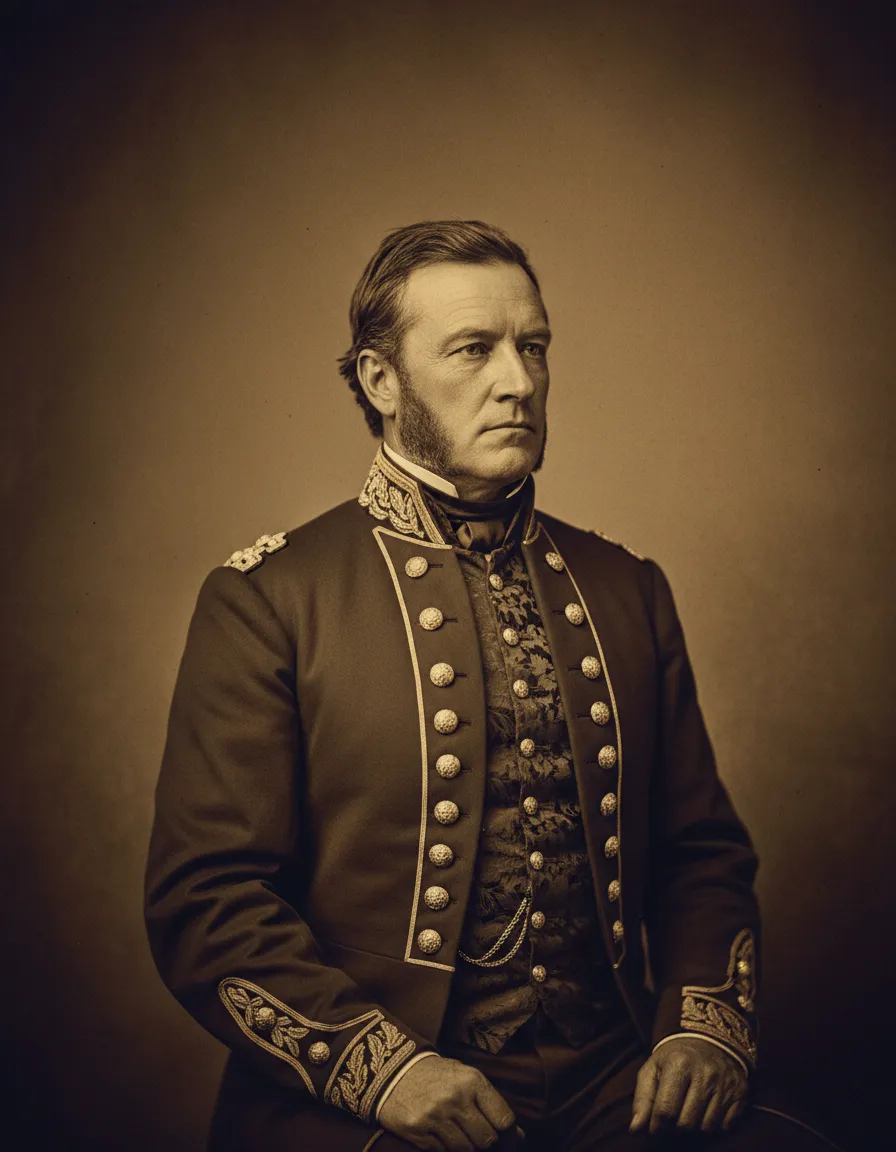 Historical portrait of Sam Houston