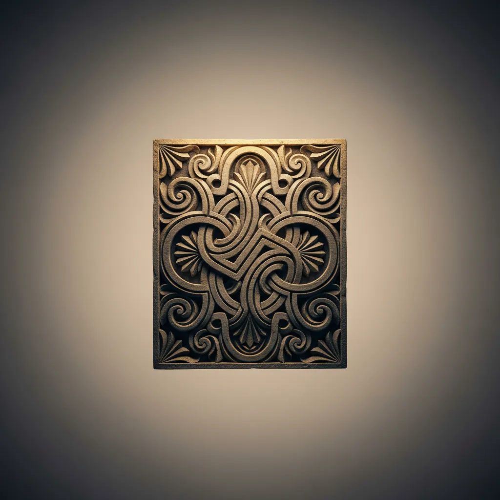 Architectural Masonic Motif - Relief