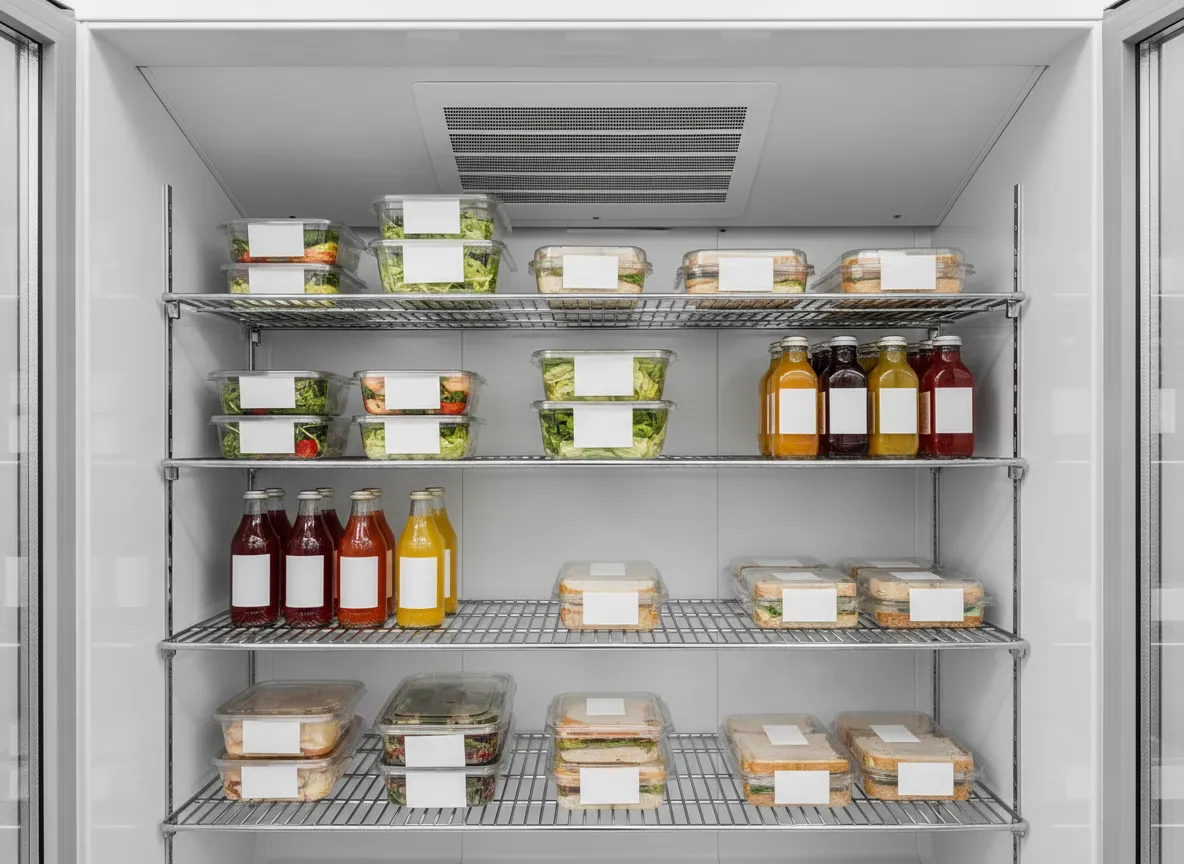 After photo placeholder - Reach-In Cooler Clean