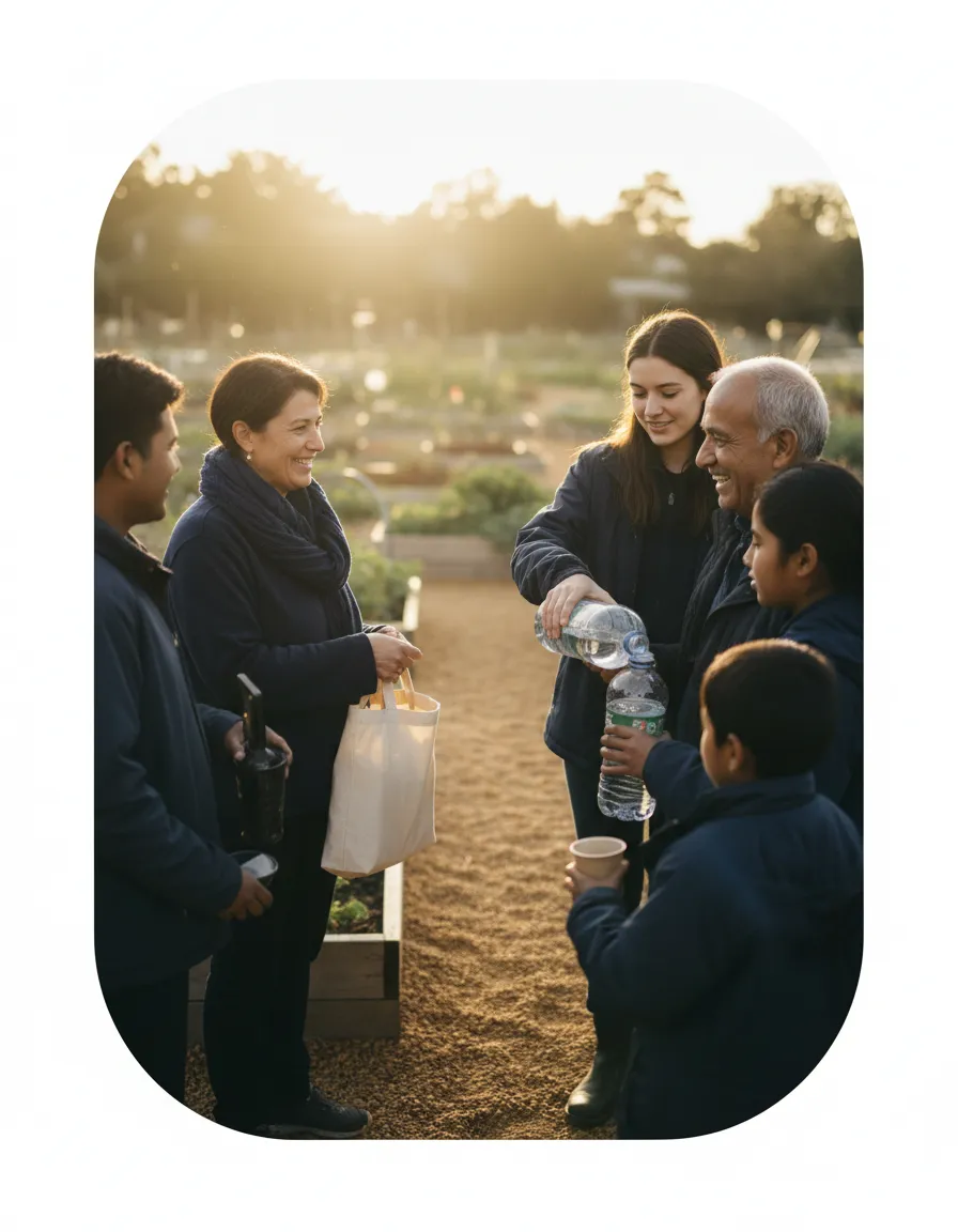 A warm, candid moment reflecting the heart and mission of Live Prepared Ministries