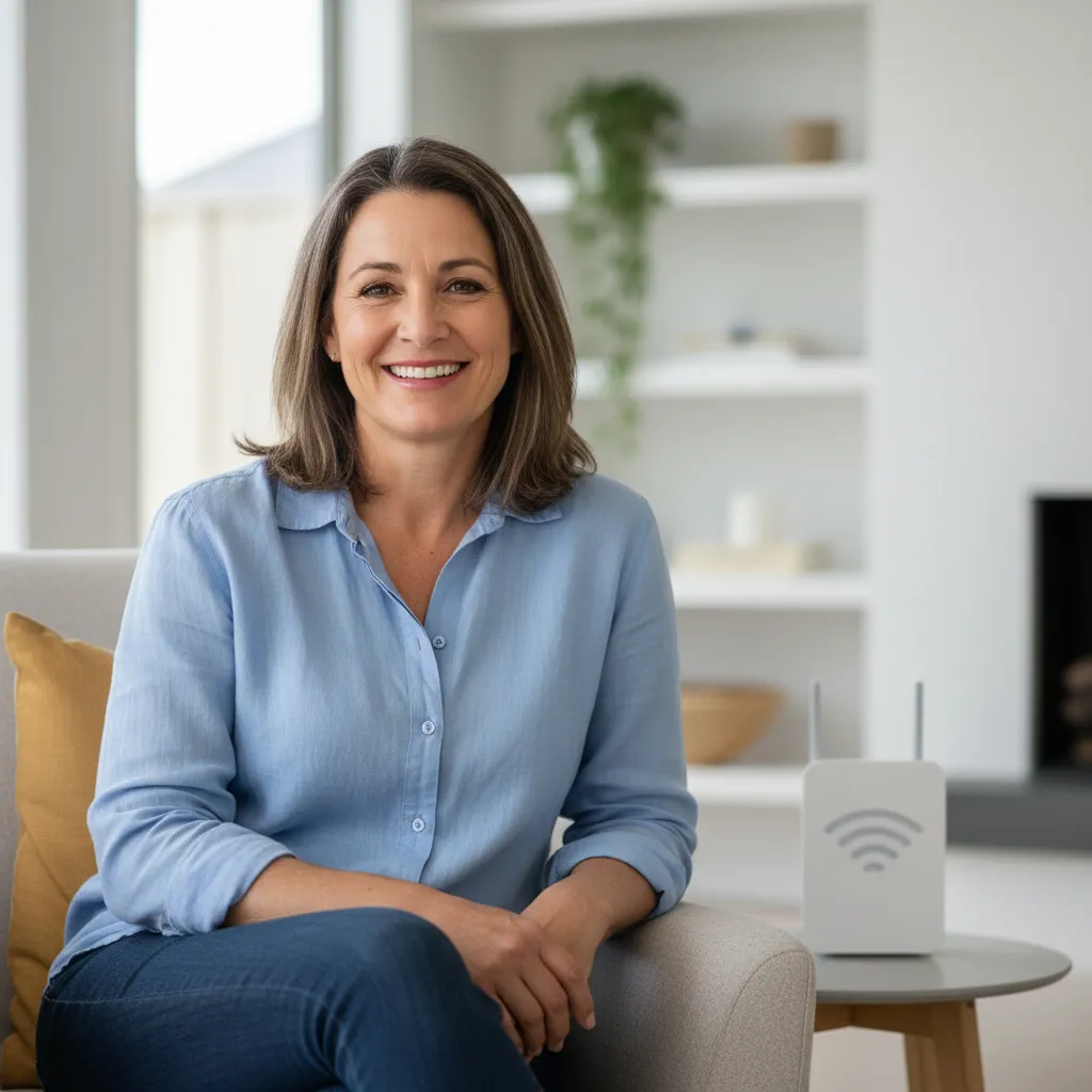 Smiling client from Katikati