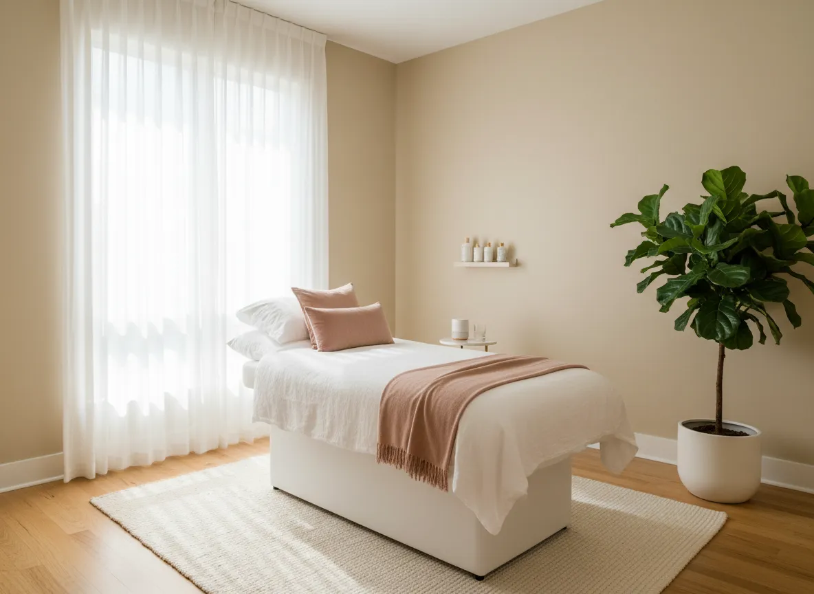 Calm wellness treatment room at Your Houston ENT & Wellness