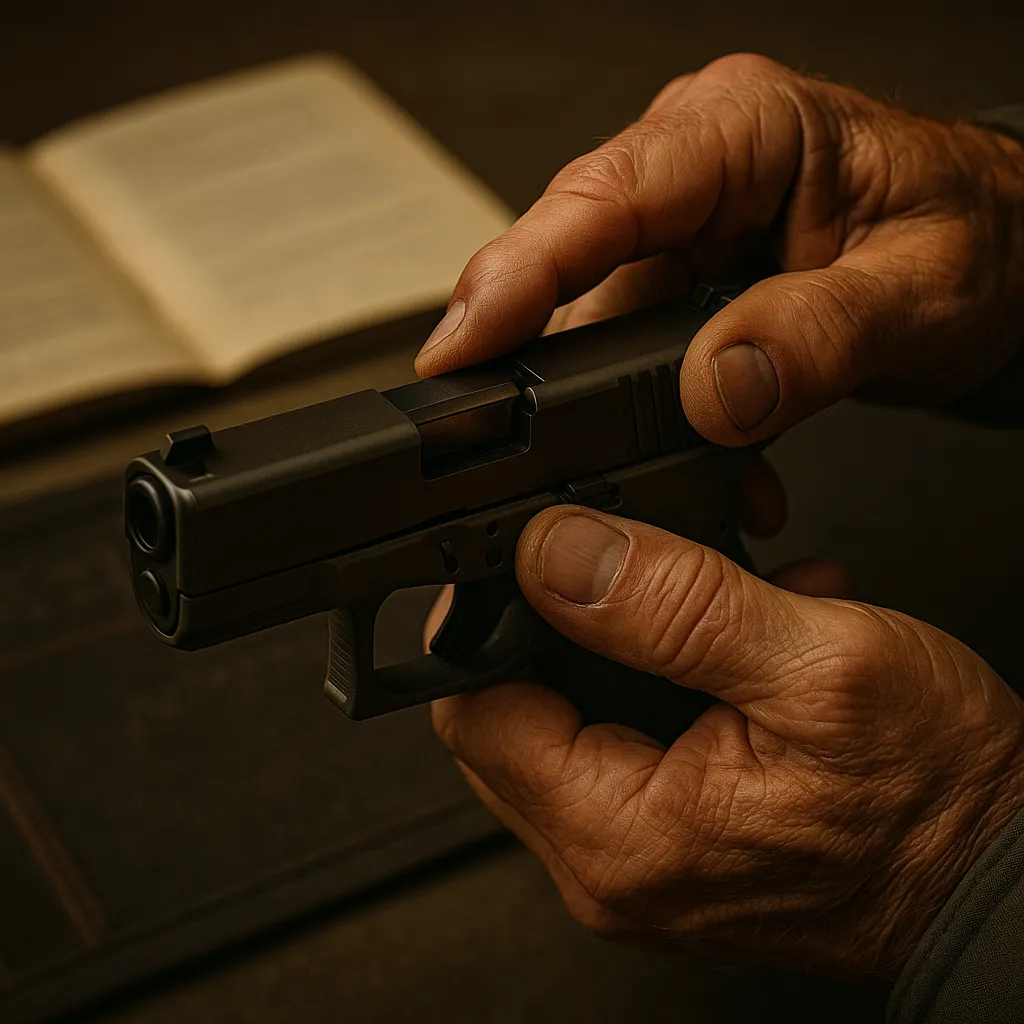 Expert firearm training material manual