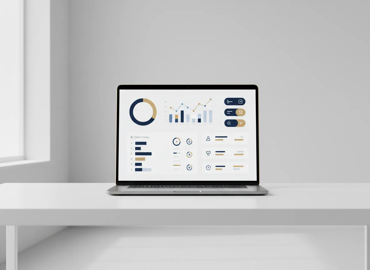 CRM customer profile screenshot mockup