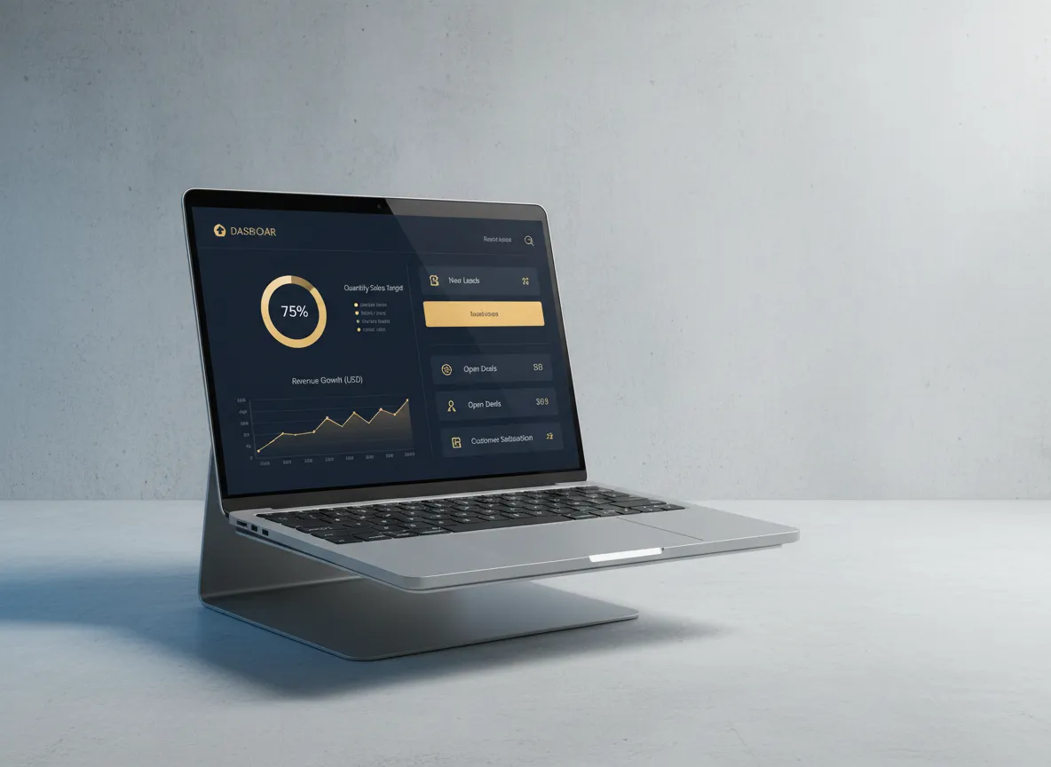 Vende Con Sistemas CRM Dashboard