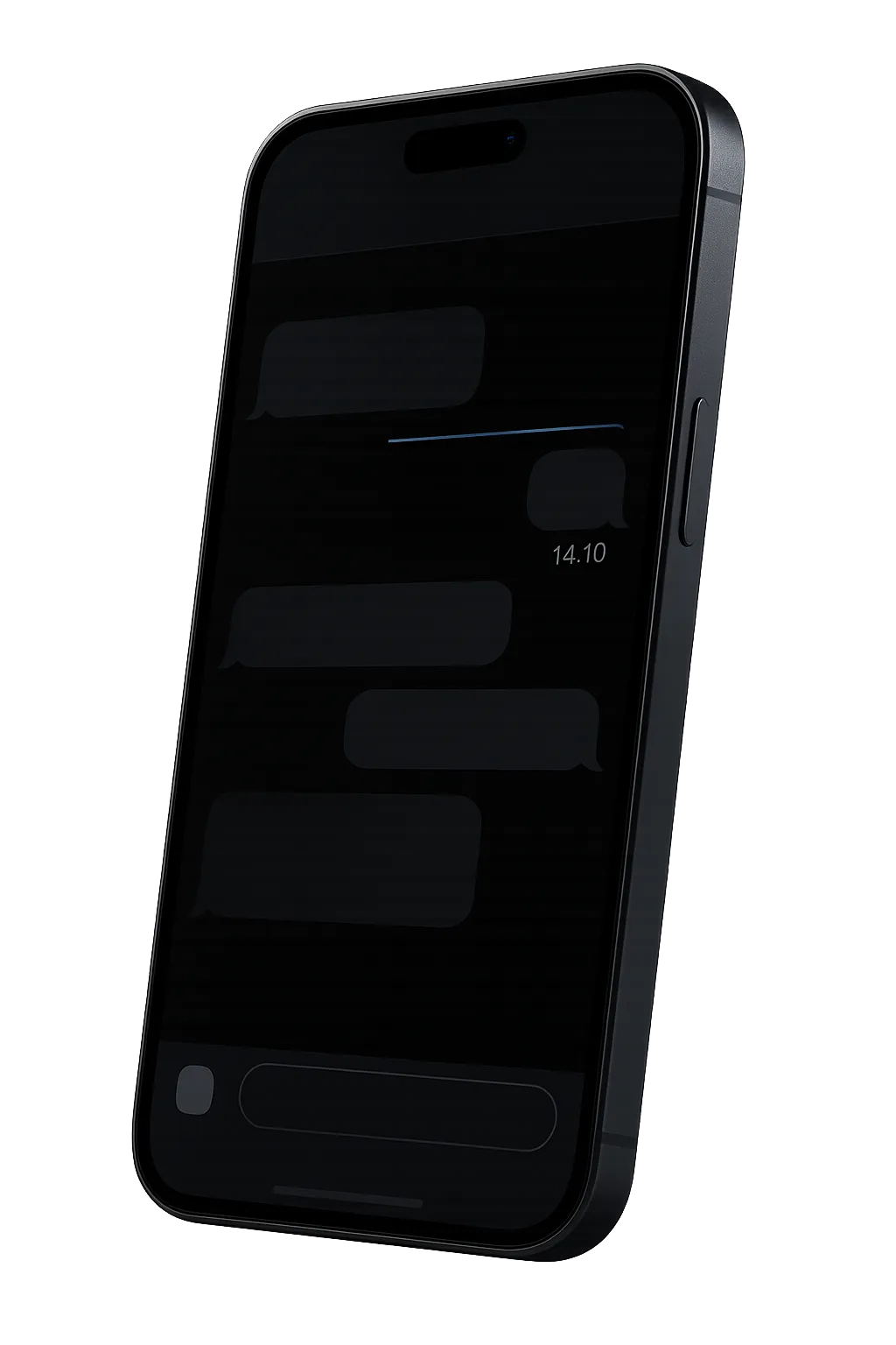 Job Site Dispatch automated mobile SMS notification interface on mobile device