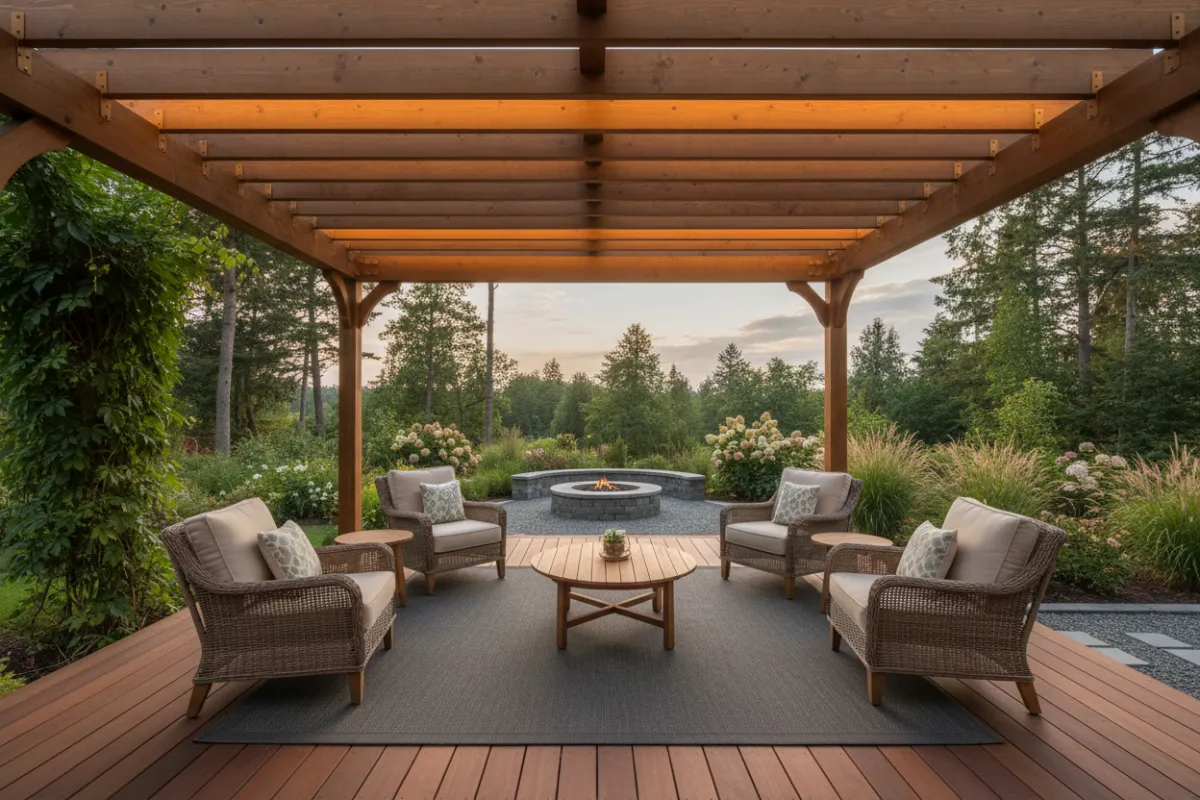Cedar Deck & Pergola Build