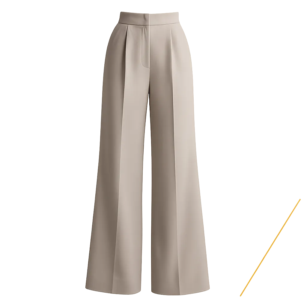 Wide-Leg Trousers