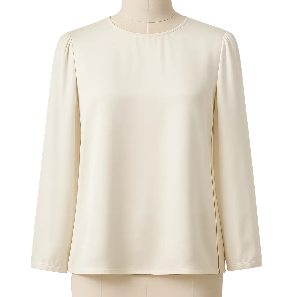 Silk Crepe Blouse