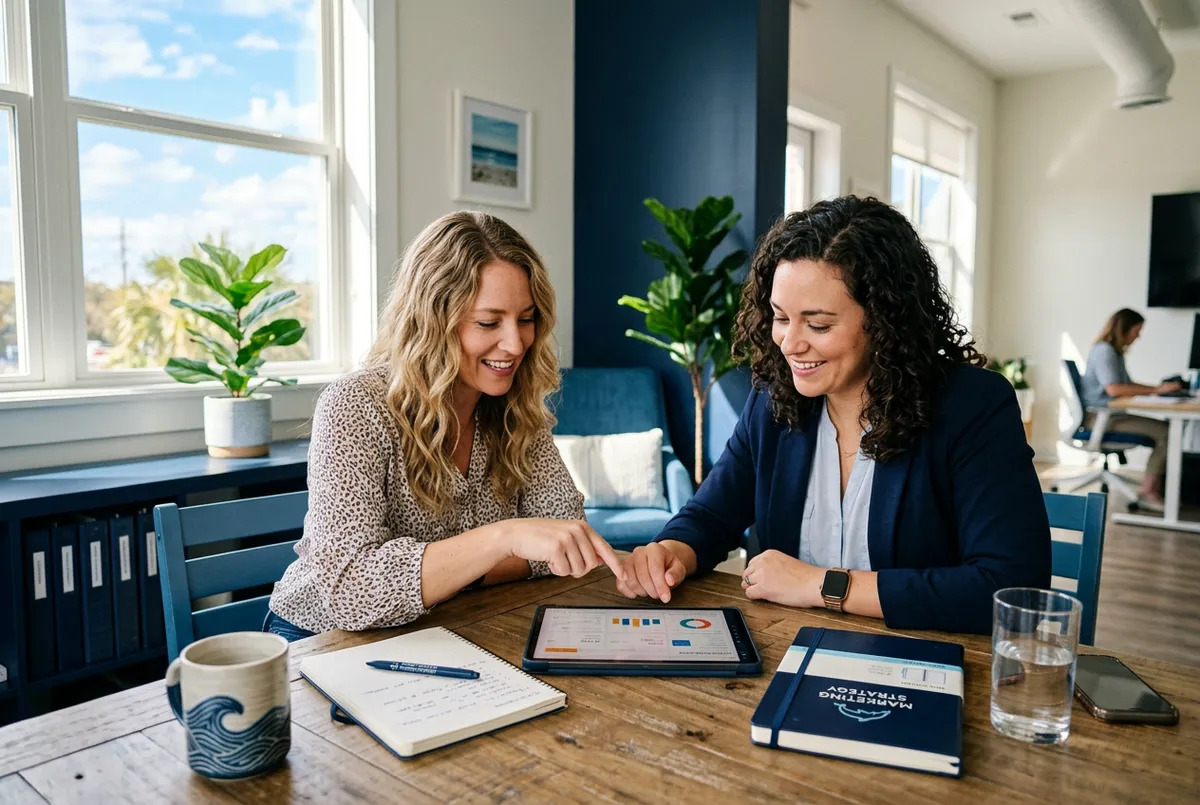 Dedicated marketing strategists collaborating locally in North Charleston South Carolina