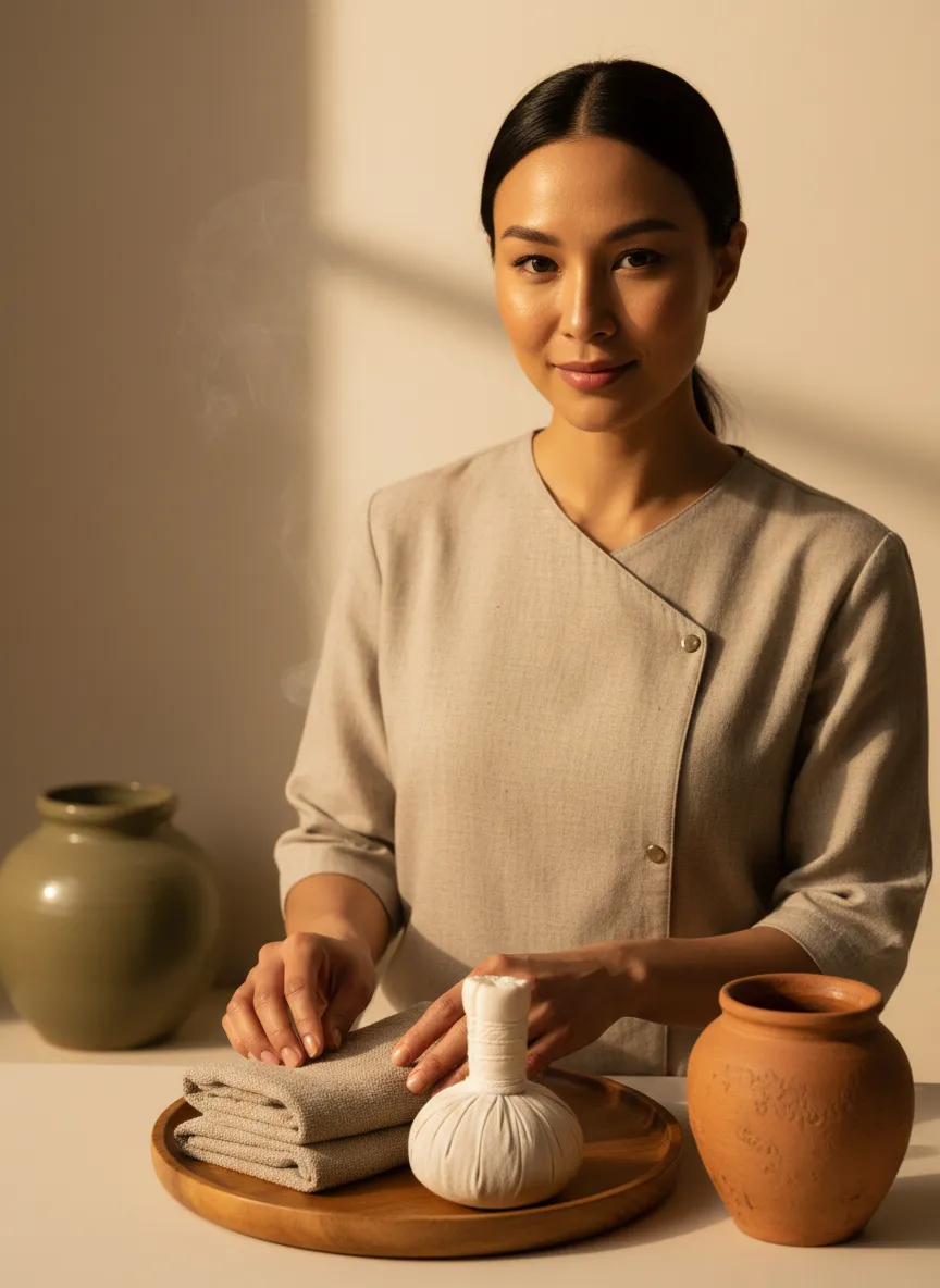 Intimate portrait showing a welcoming wax experience