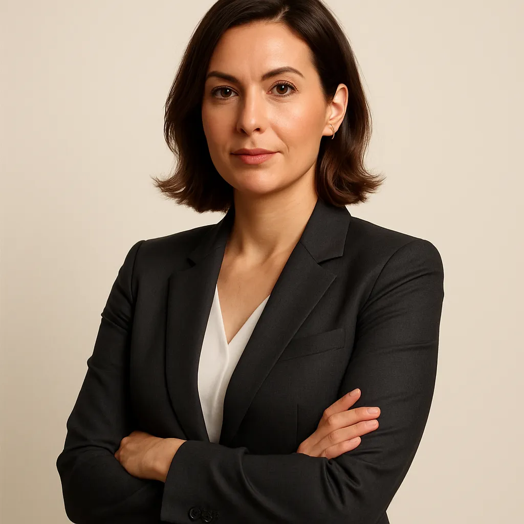 Portrait of Ava Mercer, Head of Hospitality Strategy