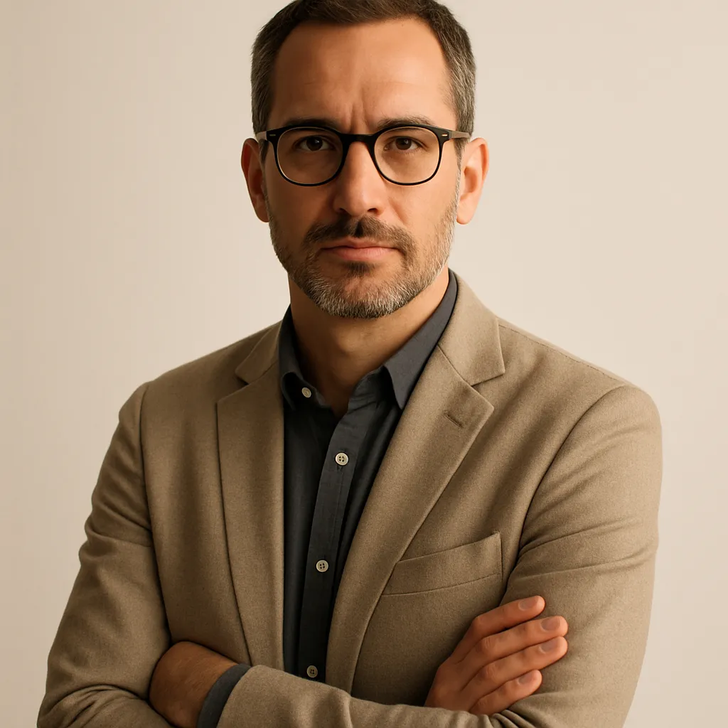 Portrait of Luca Romano, Director of Performance Media