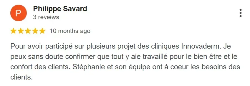 Avis client 3