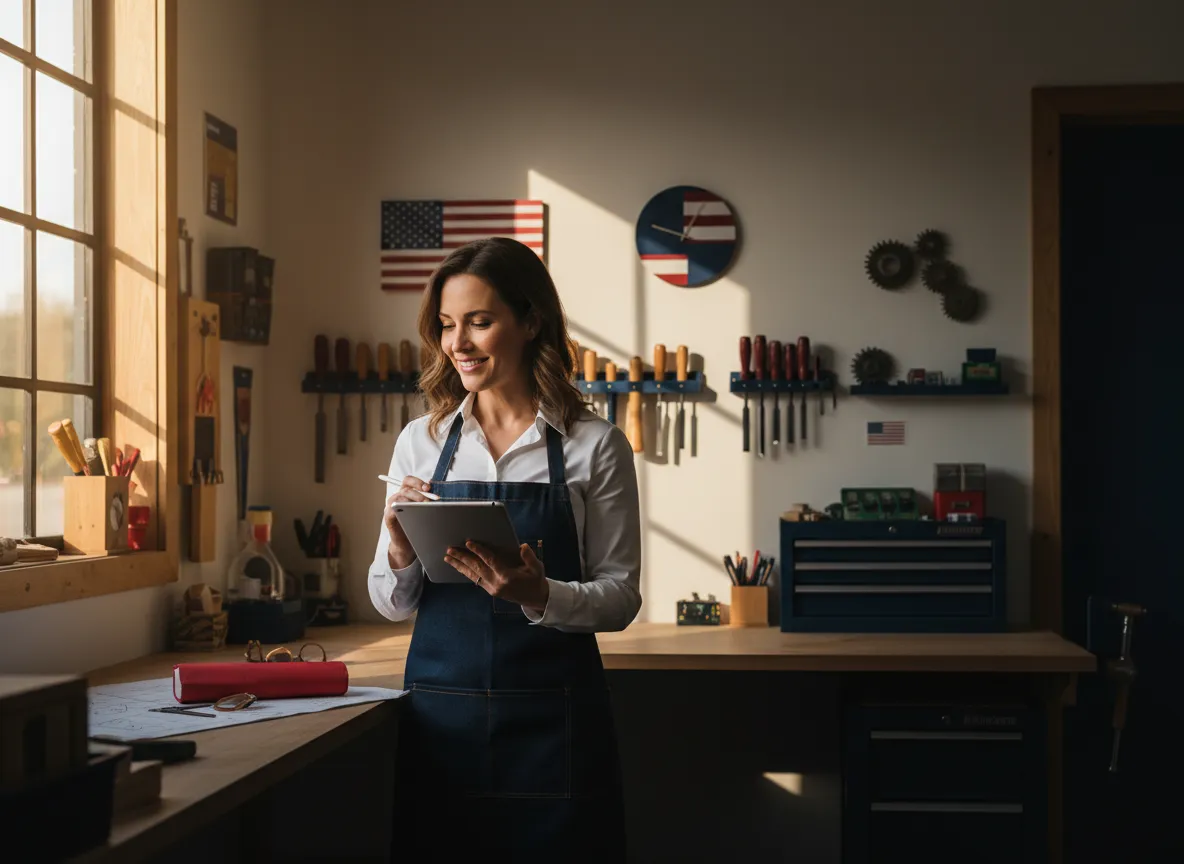 Small business owner planning retirement with Solo 401(k)