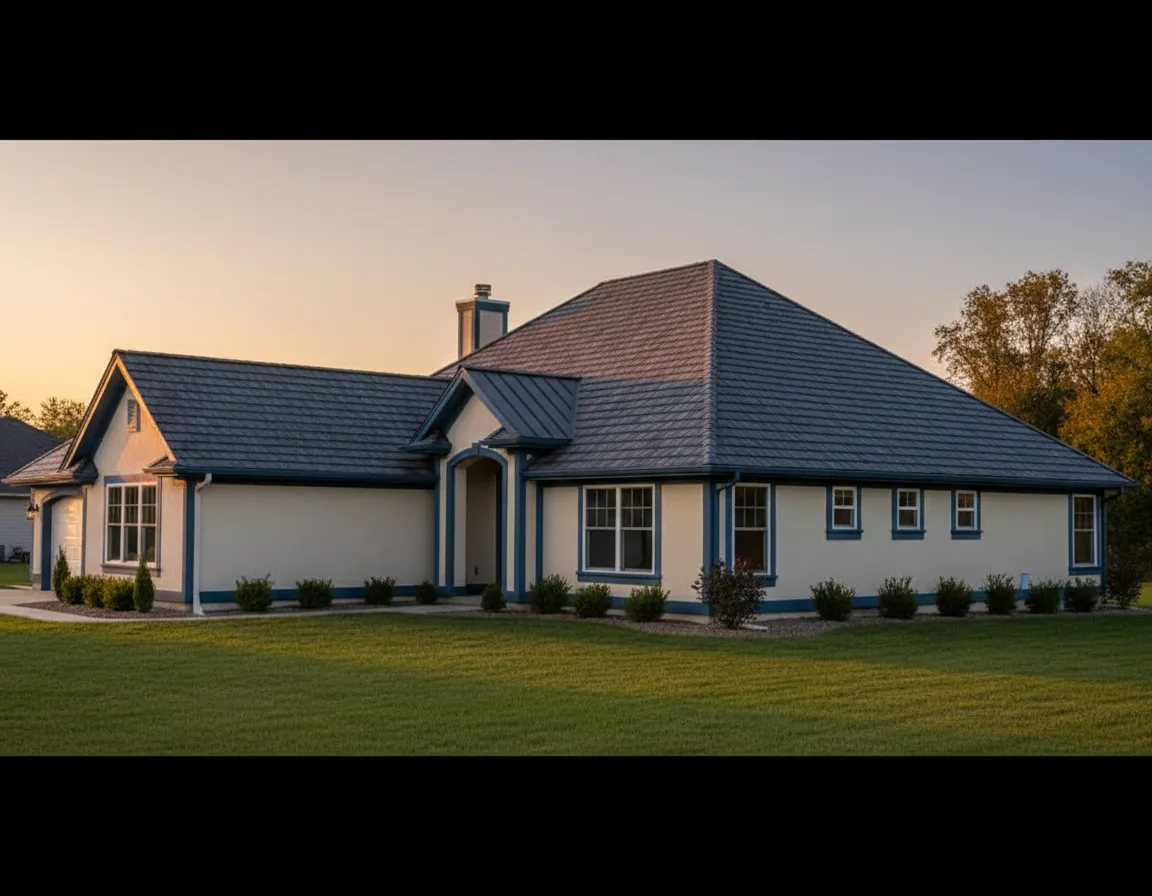 Pristine finished roof installed by professionals