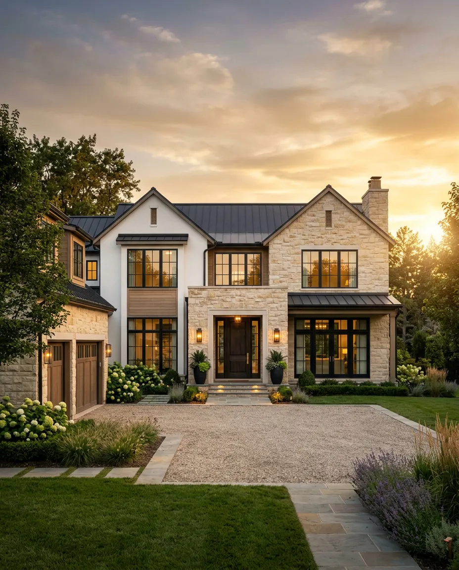 Modern luxury residential property architectural design
