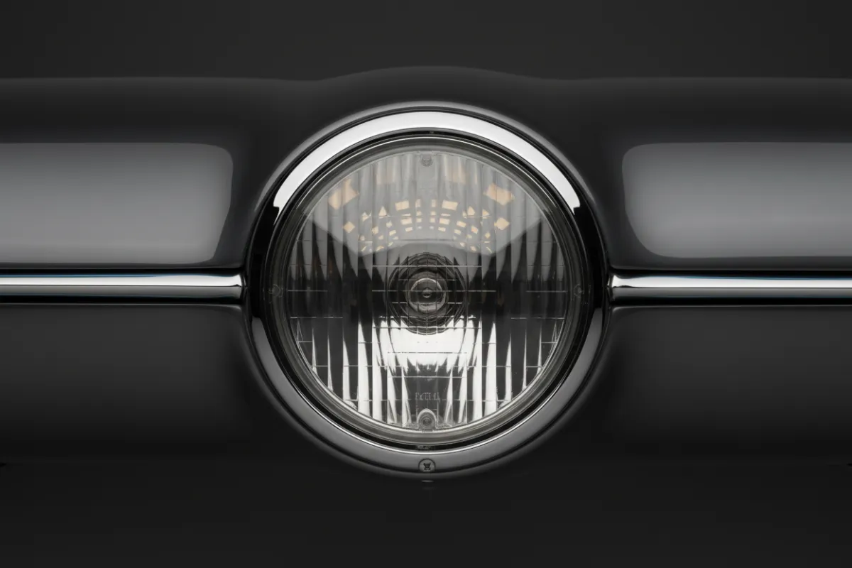 Headlight before and after restoration comparison 3