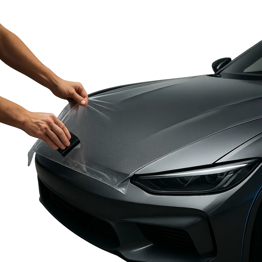 Premium PPF Kit Application on a performance car