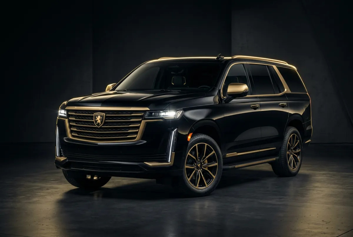 Prestige luxury SUV with authoritative presence