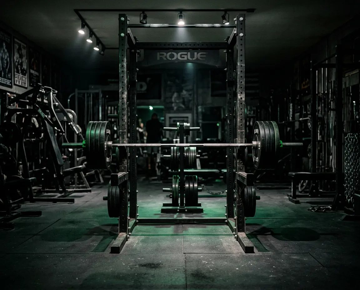 Gritty black and green athletic football field preparation