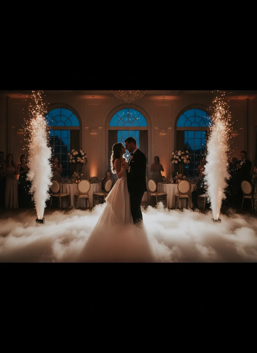 First Dance Opening CO2 Effect