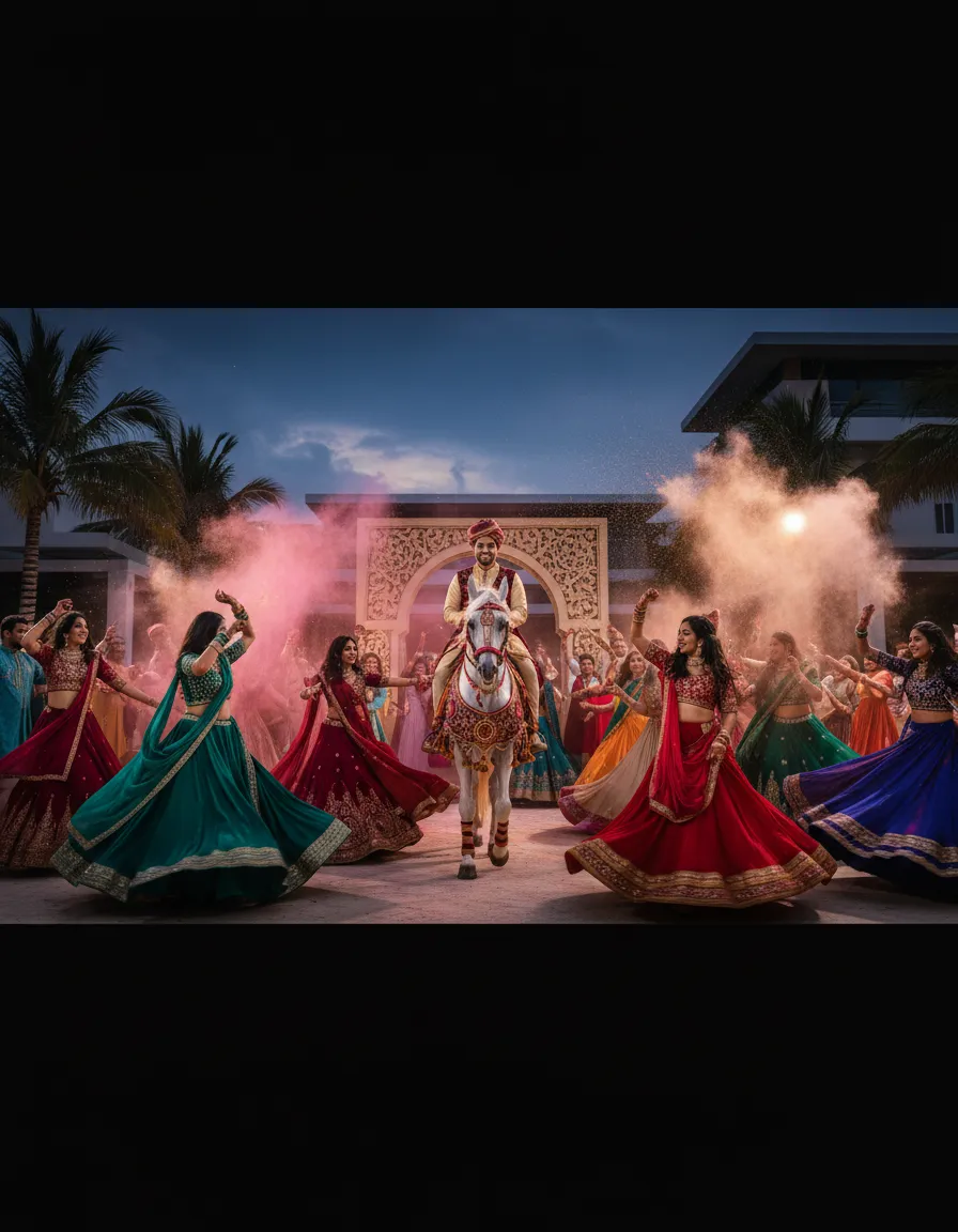 South Asian Multicultural Wedding in Riviera Maya