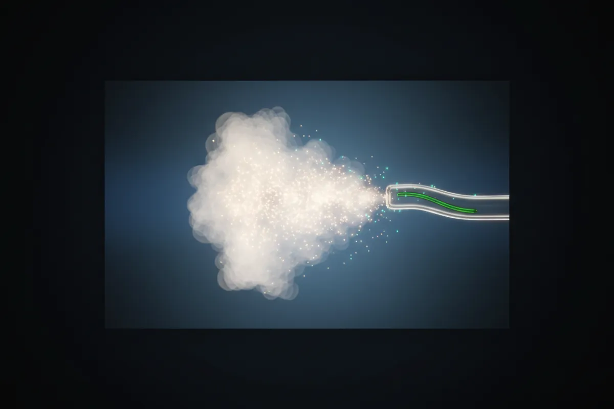 Electrostatic spray cleaning simple formula