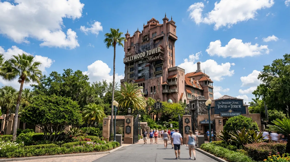 The Twilight Zone Tower of Terror at Disney's Hollywood Studios.