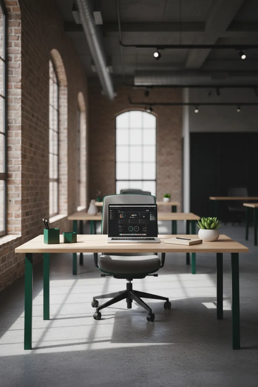 Coworking space interior