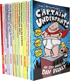 The adventures of Captain Underpants Series