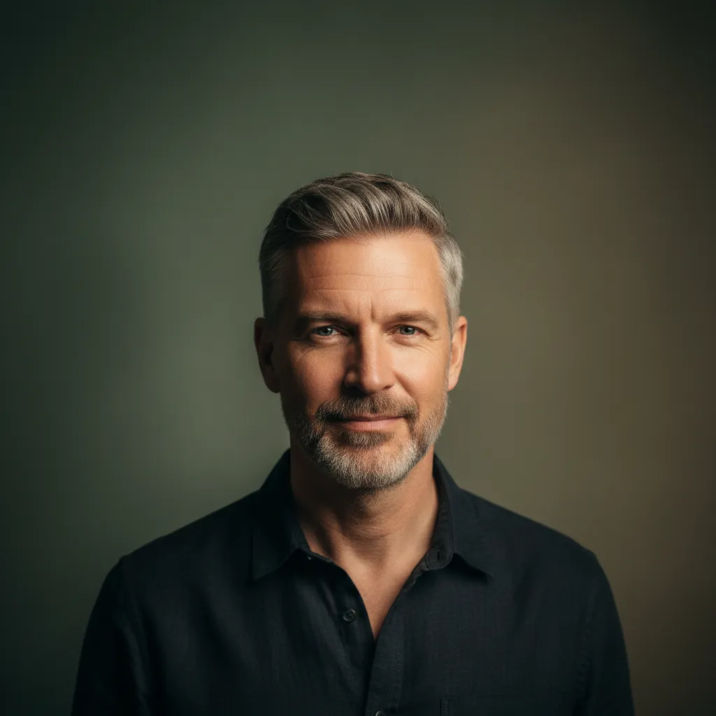 Portrait of David K.
